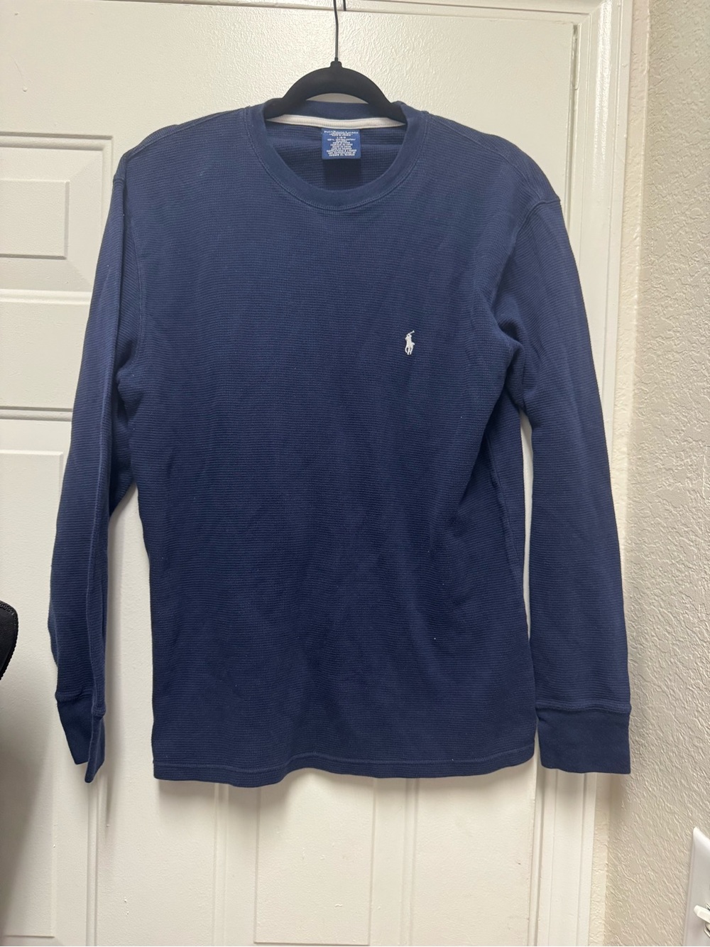 Polo by Ralph Lauren Dark Navy Long-Sleeve Crewneck Tee